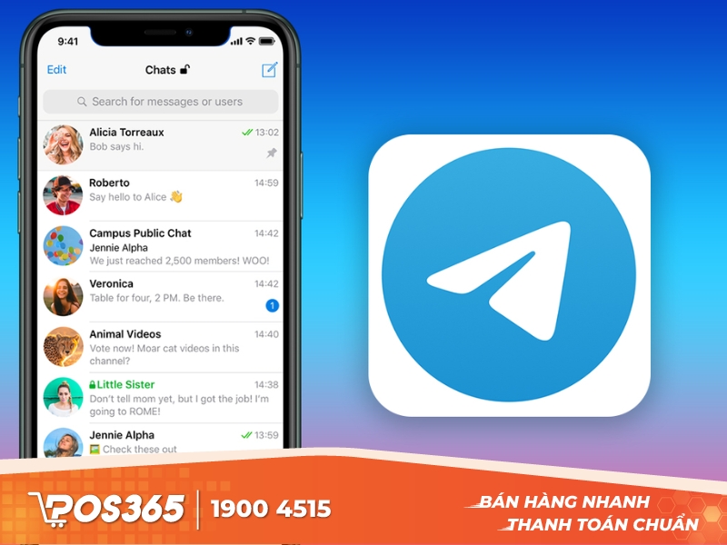 Nền tảng Telegram trò chuyện bảo mật cao, chống nghe trộm