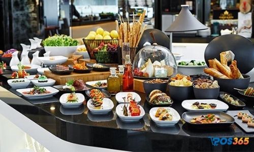 quy trình phục vụ buffet