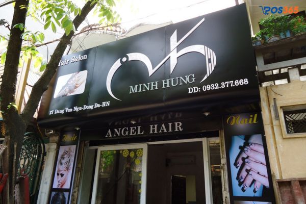 Mẫu biển quảng cáo salon tóc 14