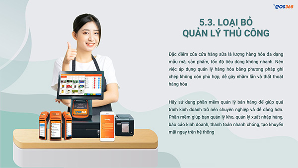 Loại bỏ quản lý thủ công