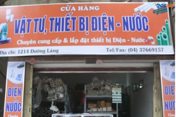 Mẫu biển quảng cáo đồ gia dụng 4