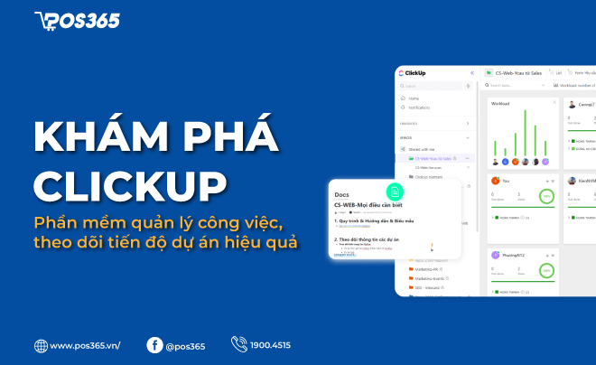 Clickup là gì? Phần mềm quản lý dự án công việc, quy trình hiệu quả nhất