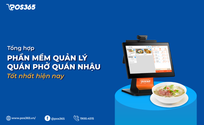 Top 5 phần mềm quản lý quán phở, quán nhậu tốt nhất năm 2025