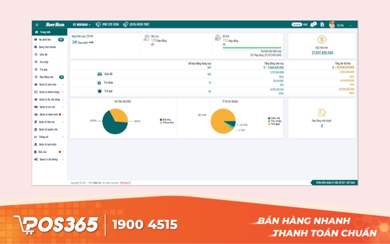 Phần mềm quản lý Morman.vn