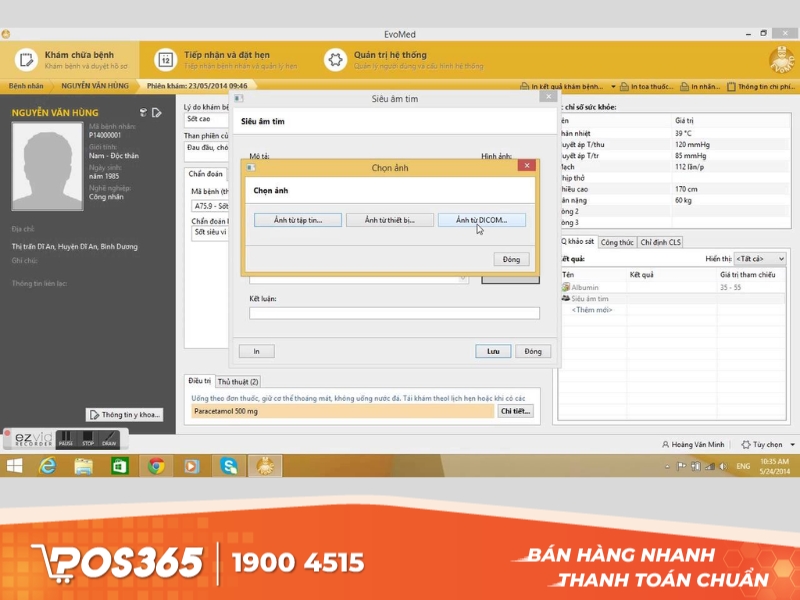 Nền tảng quản lý phòng khám uy tín EvoMed