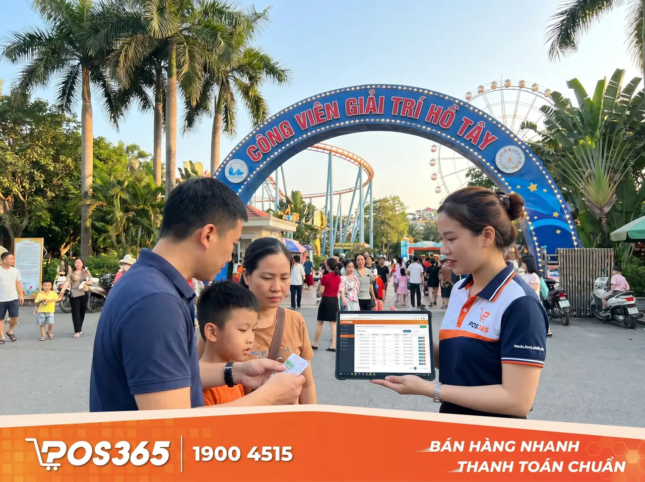 Hệ thống quản lý khu vui chơi Modun Soft