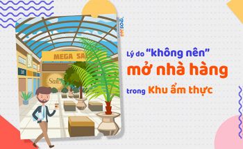 Tại sao không nên mở nhà hàng trong khu ẩm thực?