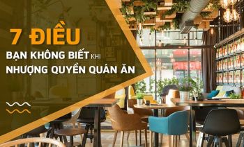 7 điều bạn không biết khi nhượng quyền quán ăn