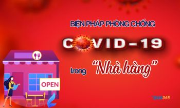 7 Biện pháp phòng chống Covid-19 trong nhà hàng