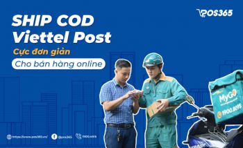 Ship cod Viettel Post cực đơn giản cho bán hàng online